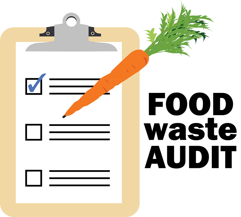 food waste audit icon